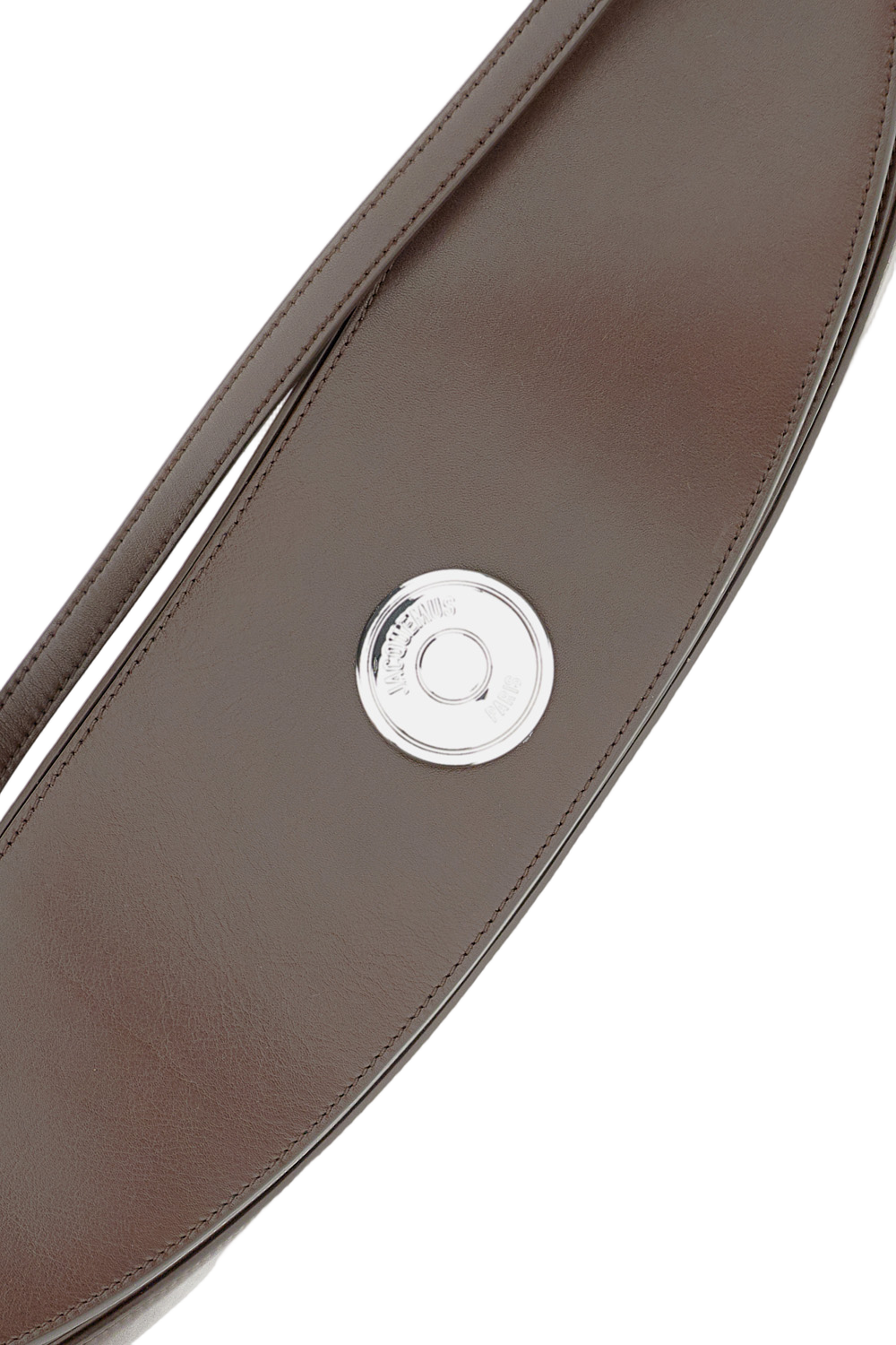 Half-Moon Calf Leather Shoulder Bag