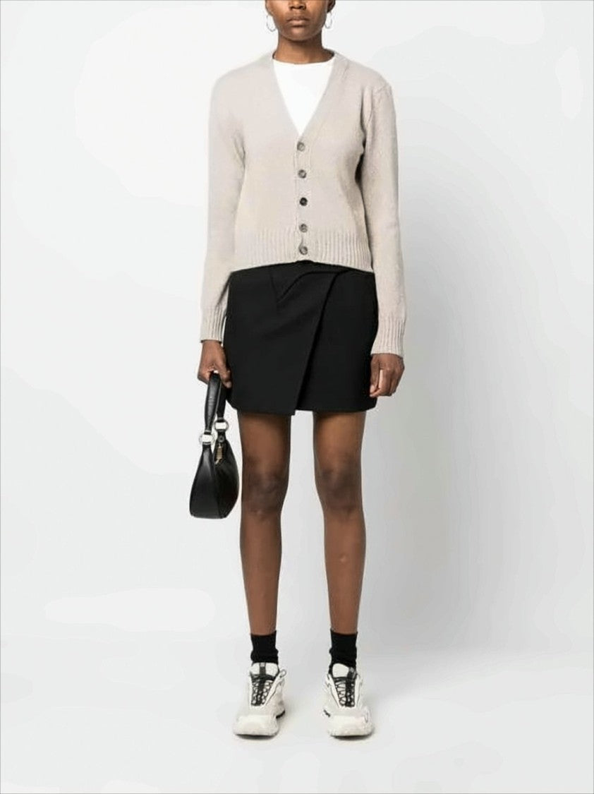 Soft Cashmere and Wool Blend Cardigan