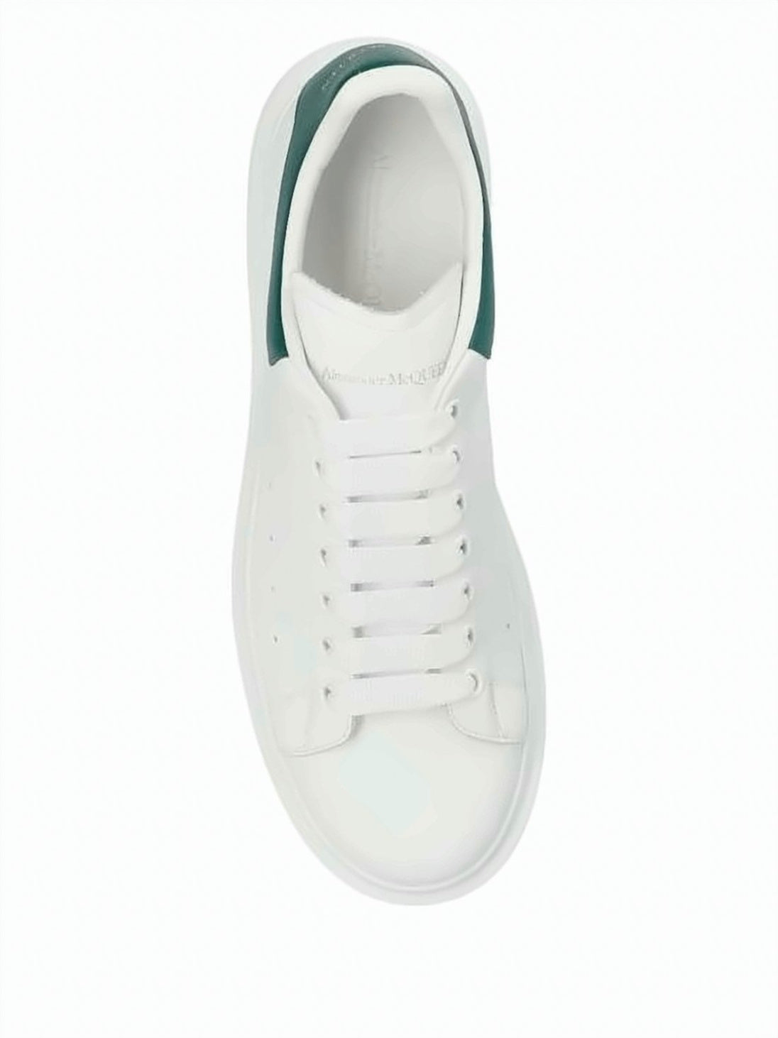 Oversized Sneakers with Smooth Calf Leather Upper