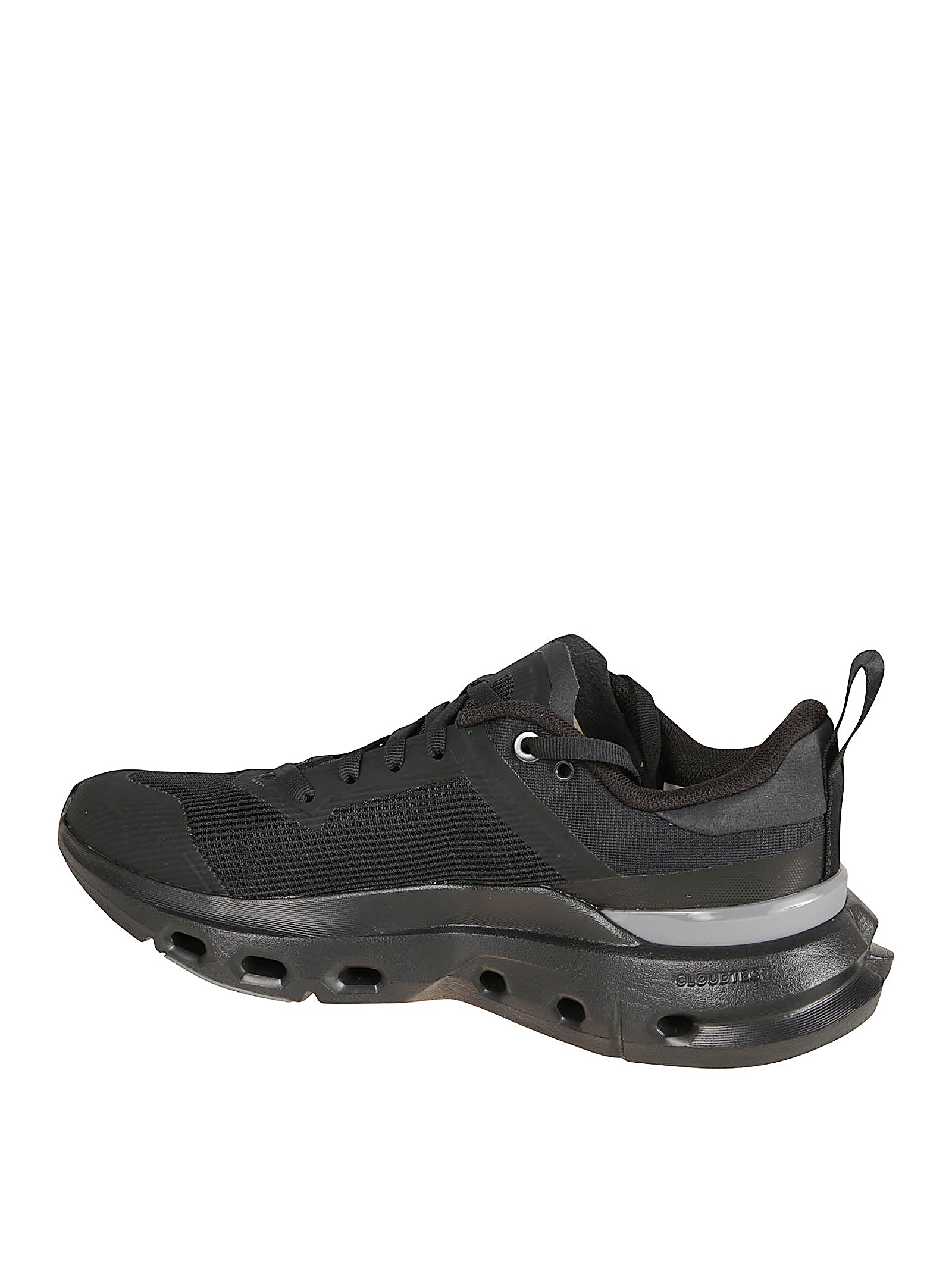 Low-Profile Sneakers With Mesh Upper