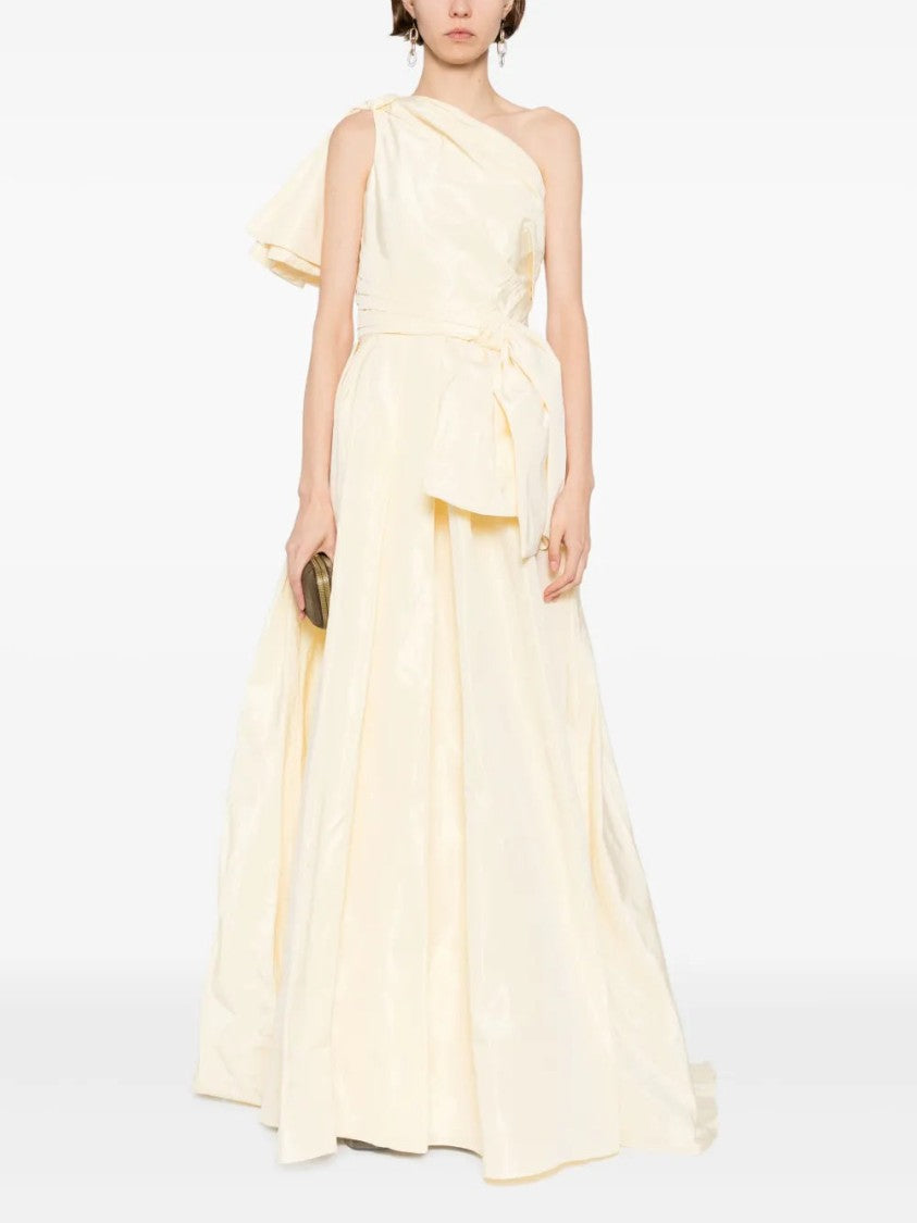 Aqua Sky Taffeta Evening Dress