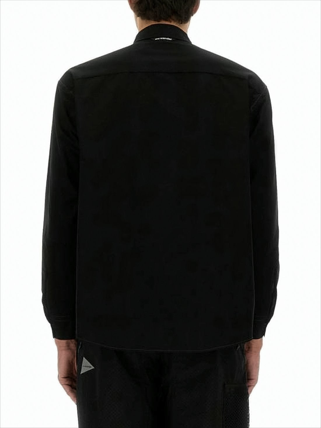 Structured Boxy Fit Long-Sleeve Shirt