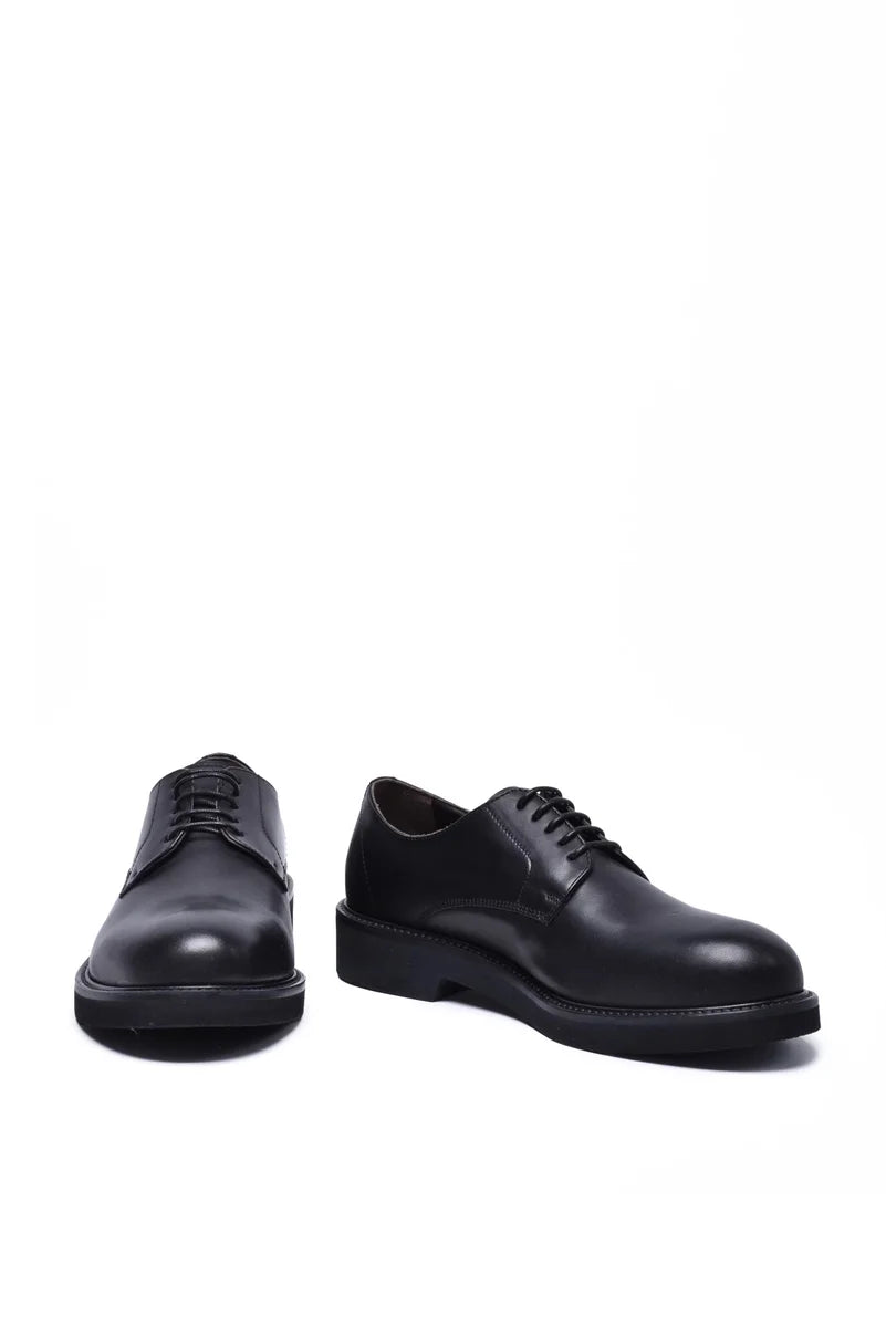 Boemos Lace-up Shoes Rubber Sole - Black