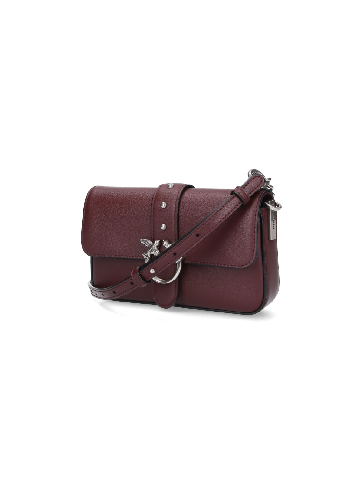 Burgundy Love Bag Slouchy Leather Bag