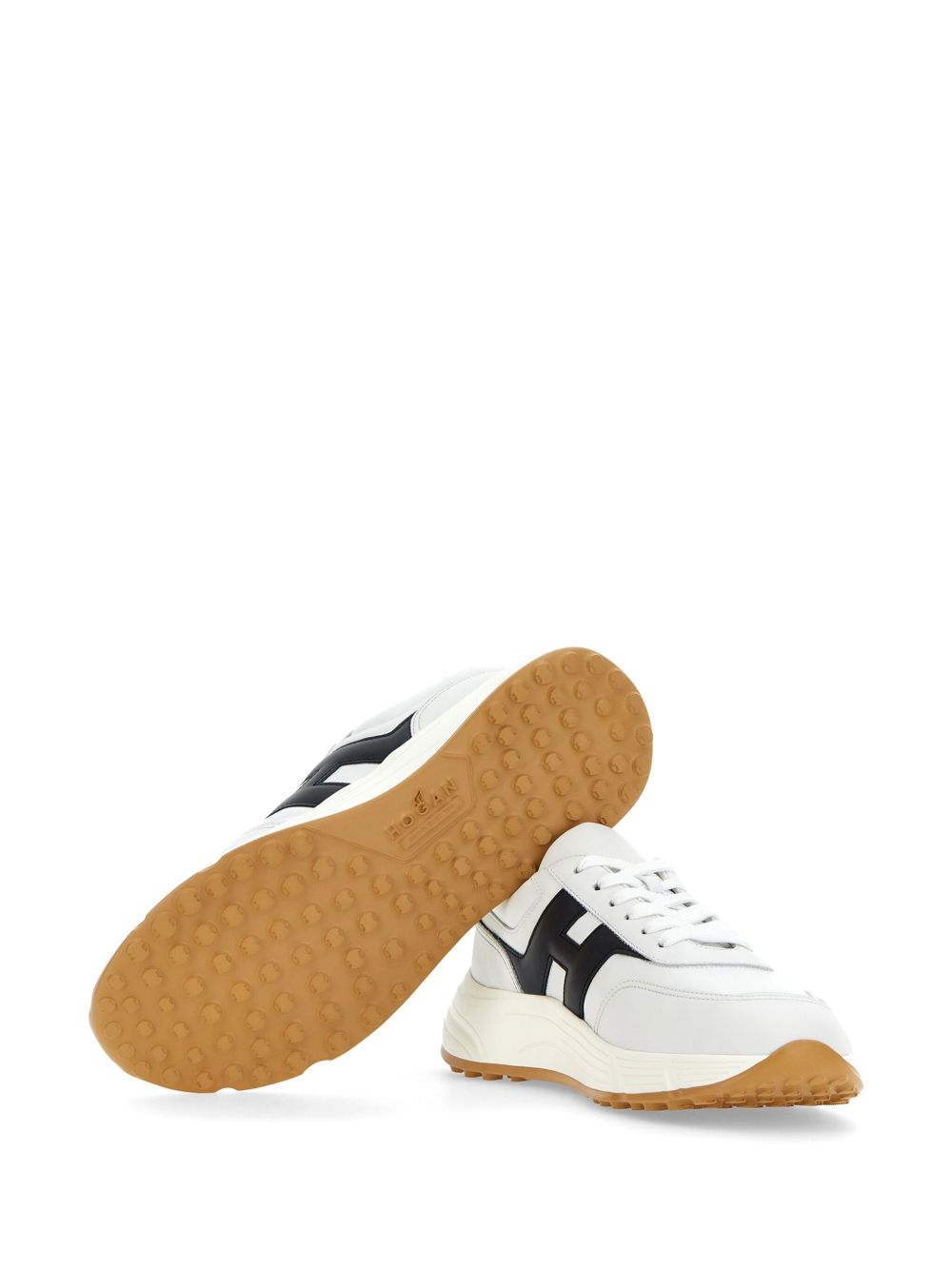White Silk and Nylon Sneakers