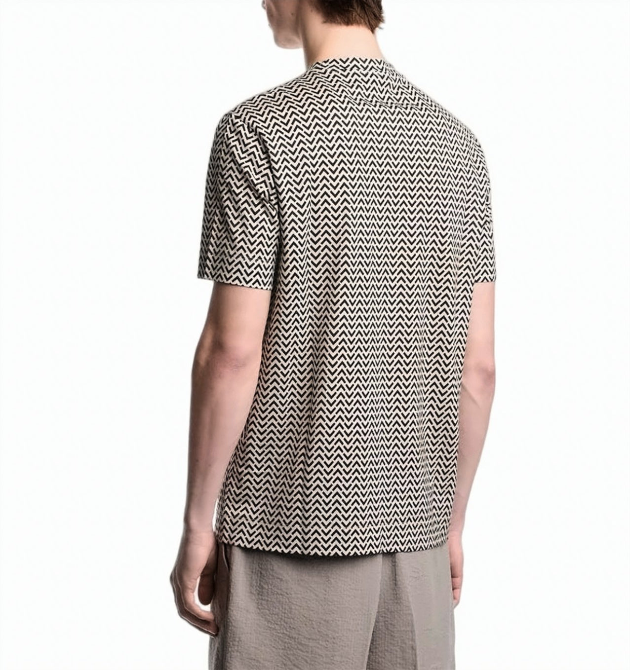 Lyocell Blend Jersey Print T Shirt