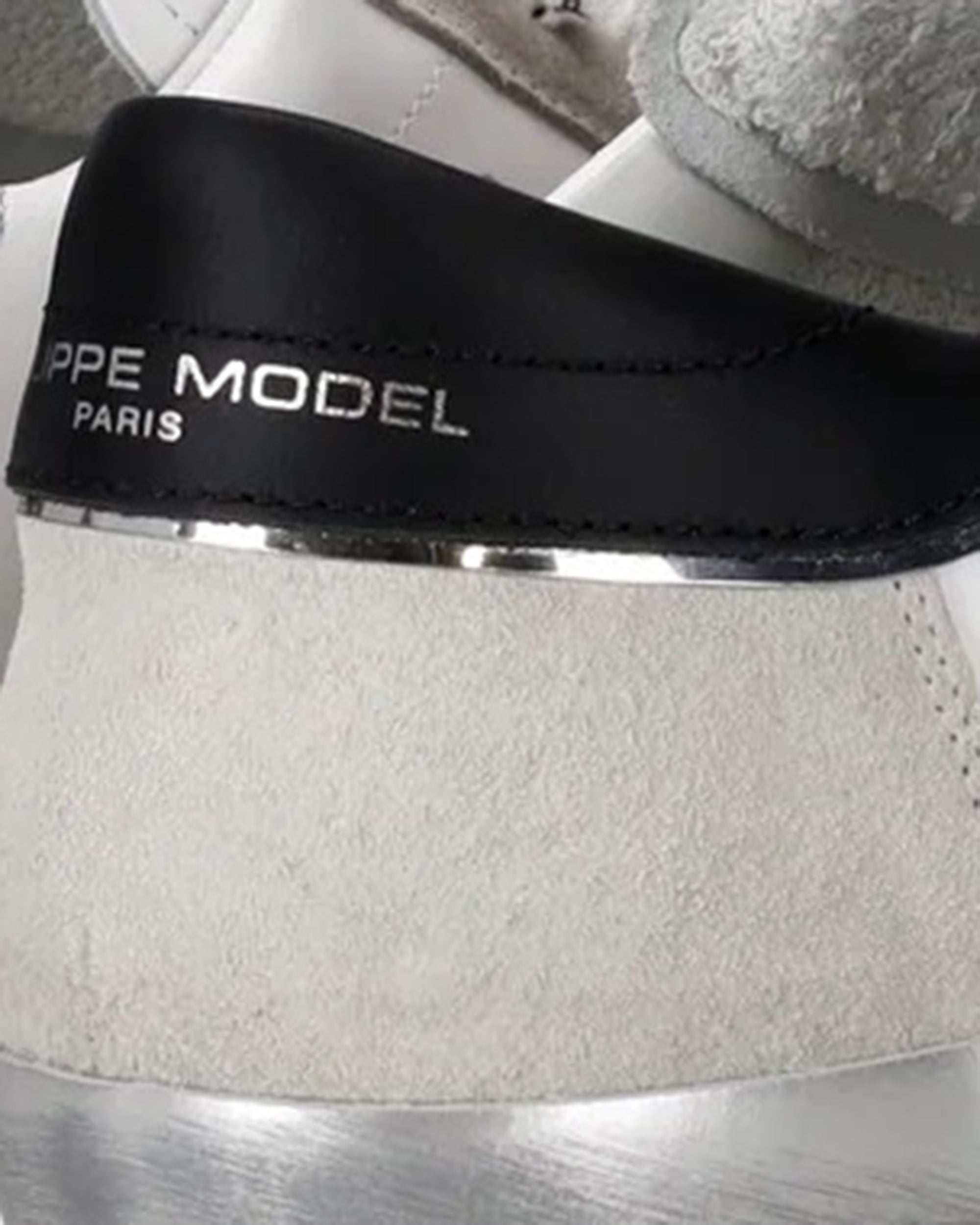 Sneakers Prsx Low Man Blanc/Argent