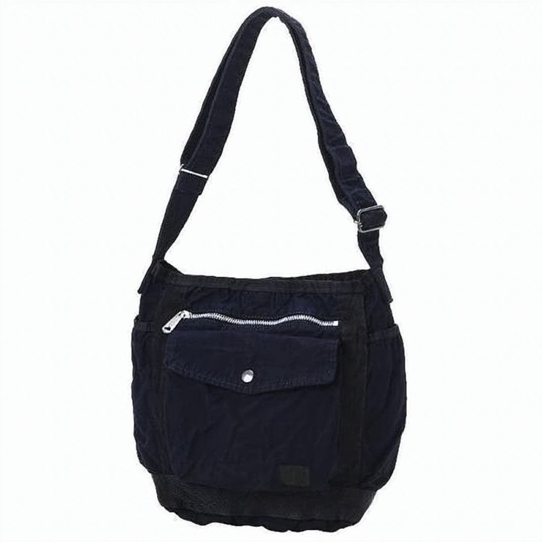 Nylon Shoulder Bag with Adjustable Strap