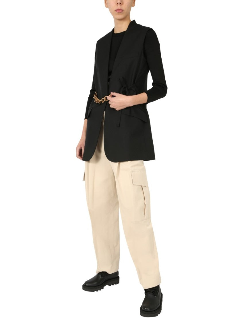 Tailored Sleeveless Jacket