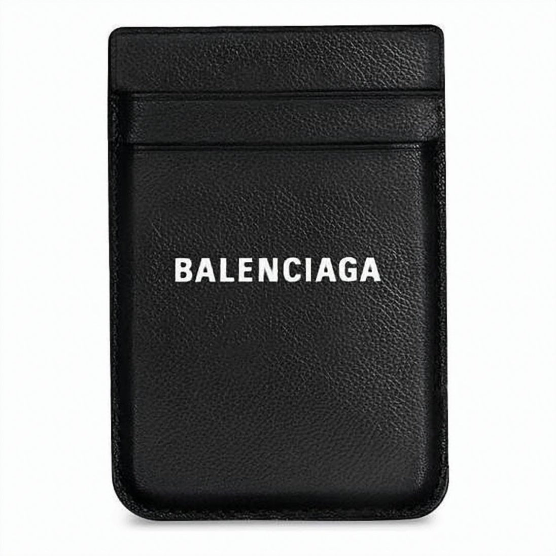 Textured Calf Leather Card Holder
