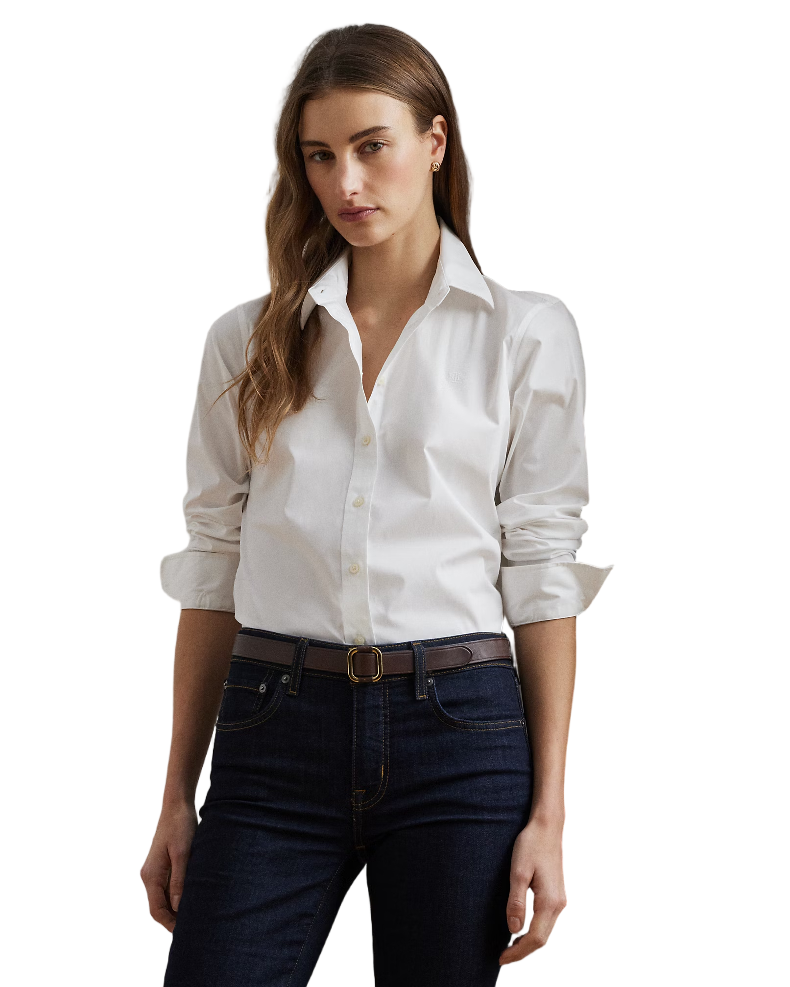 Tailored White Long Sleeve Shirt