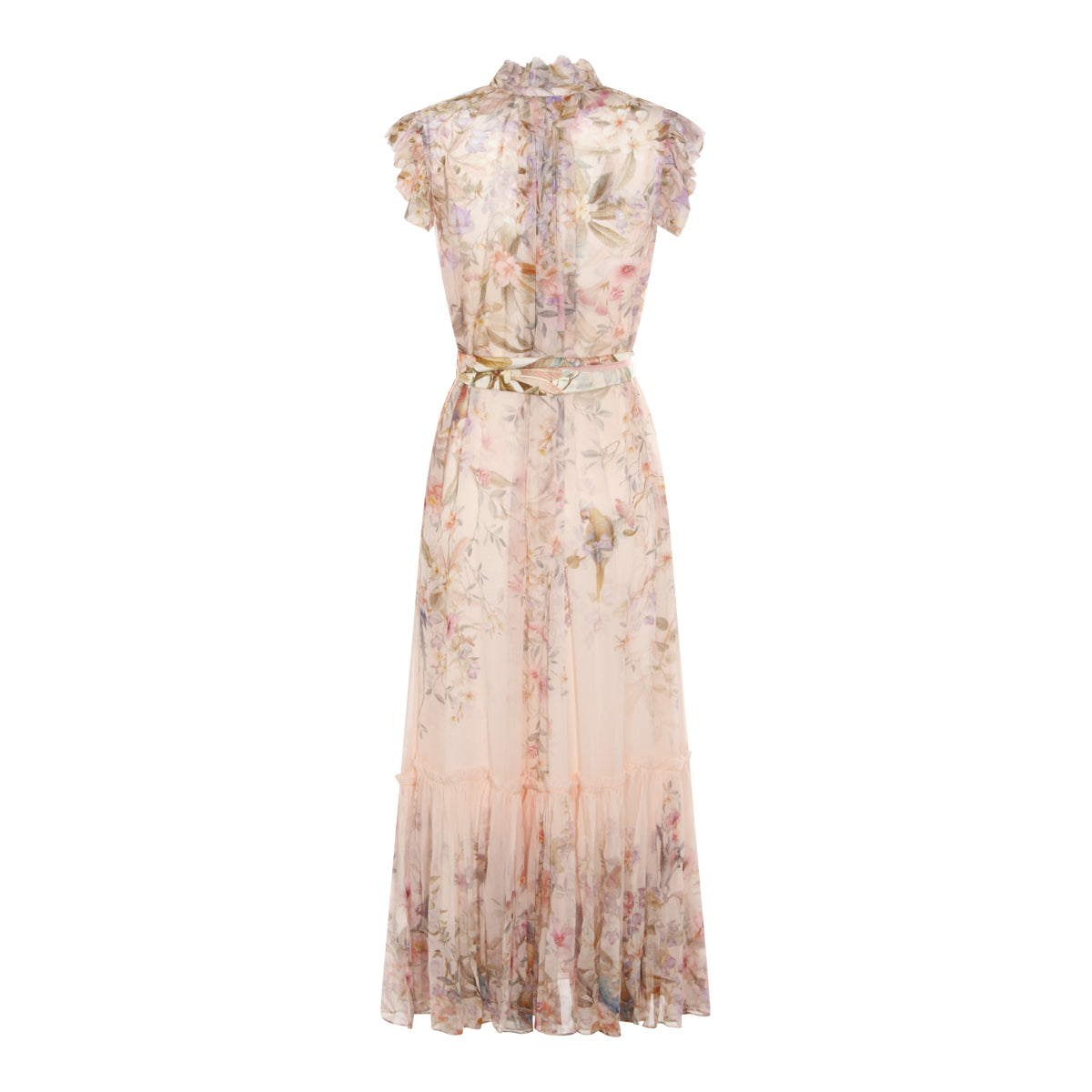Cream Viscose Dress