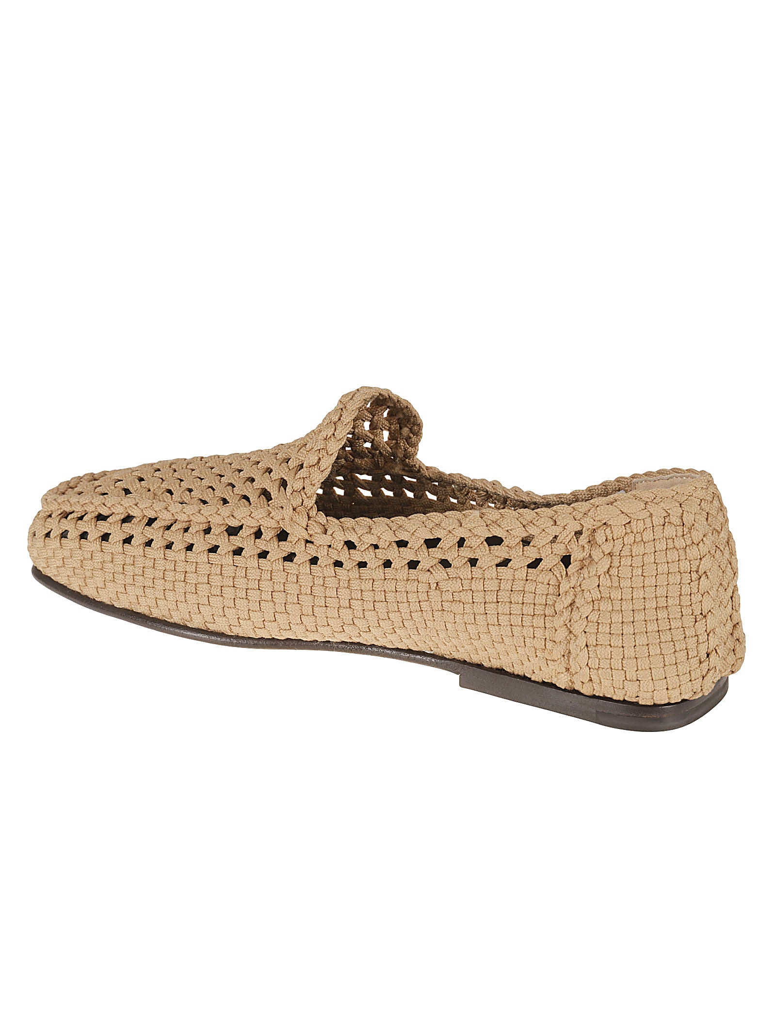 Flat Shoes with Subtle Sheen