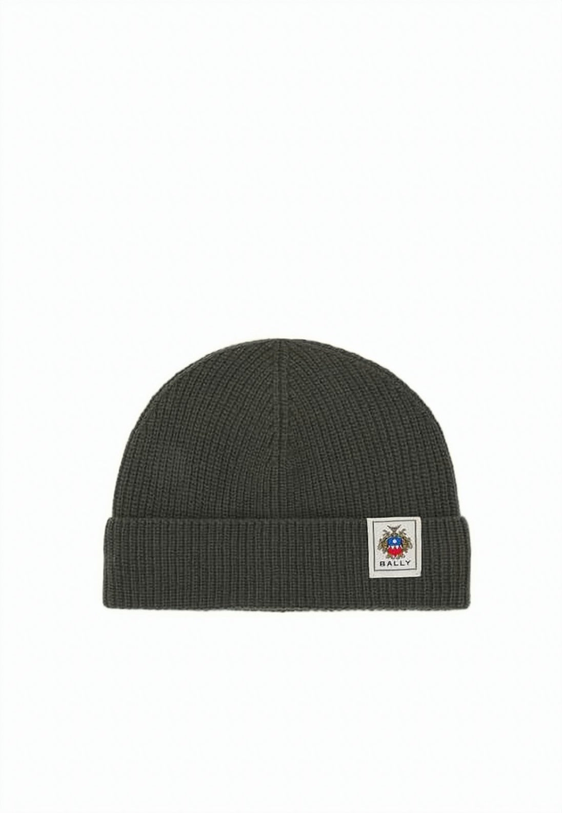 Knitted Ribbed Wool Beanie
