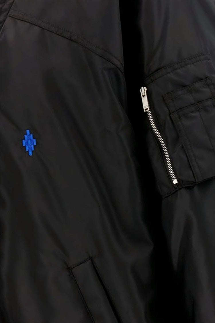 V-Neck Cropped Black Jacket