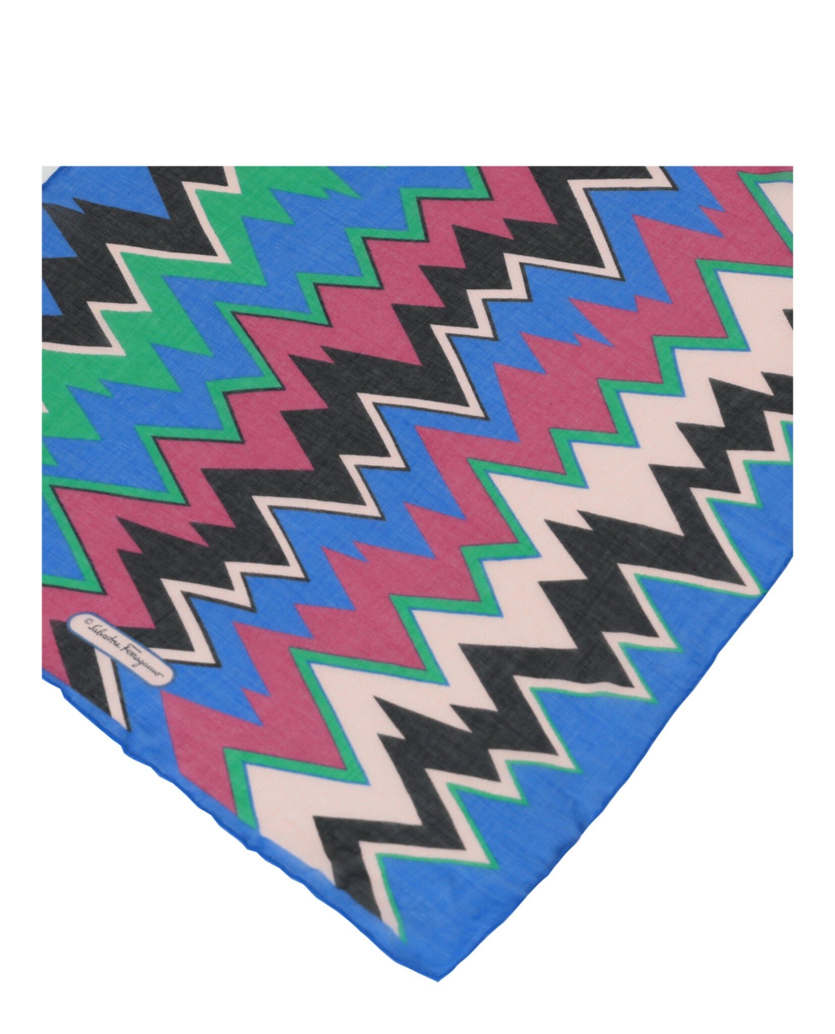 Zigzag Print Scarf