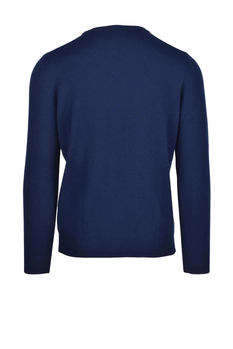 Crew Neck Sweater - Blue