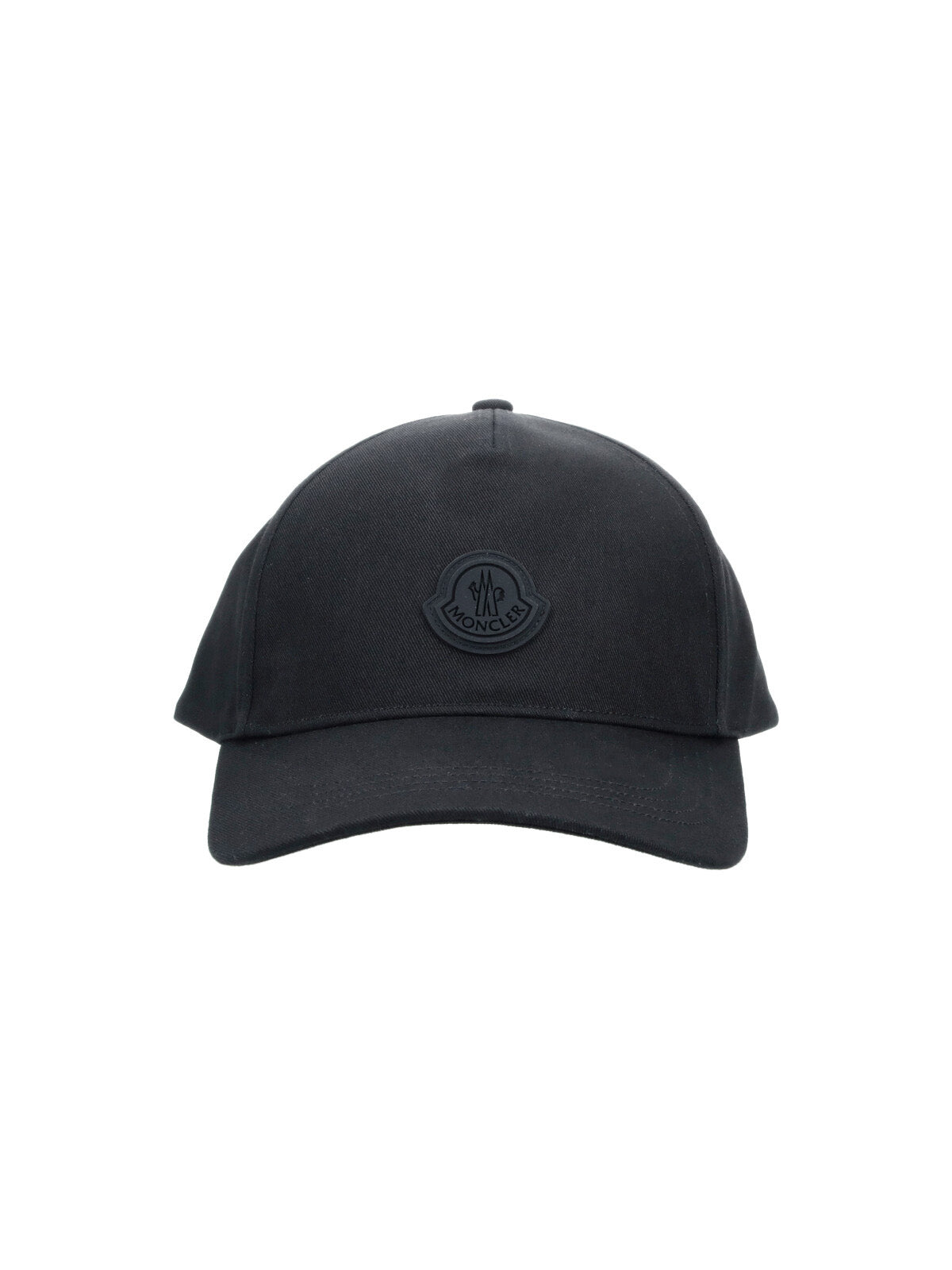 Black Classic Six-Panel Cotton Baseball Cap