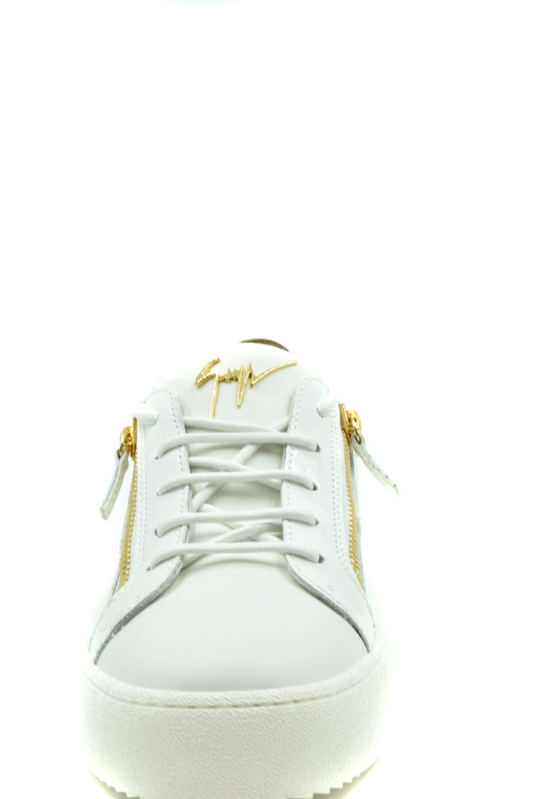 White Leather Sneakers
