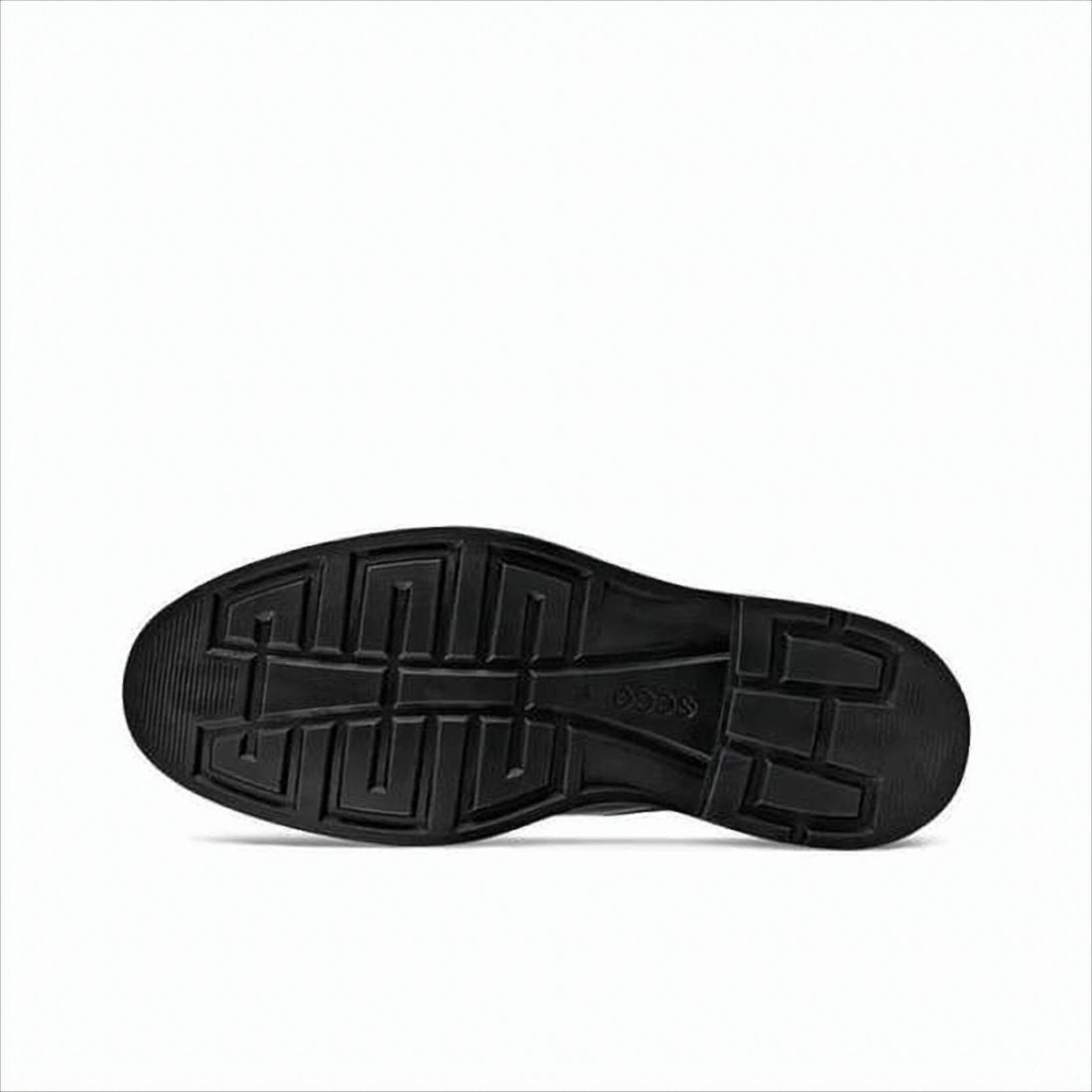 Black Leather Lace-Up Dress Shoes