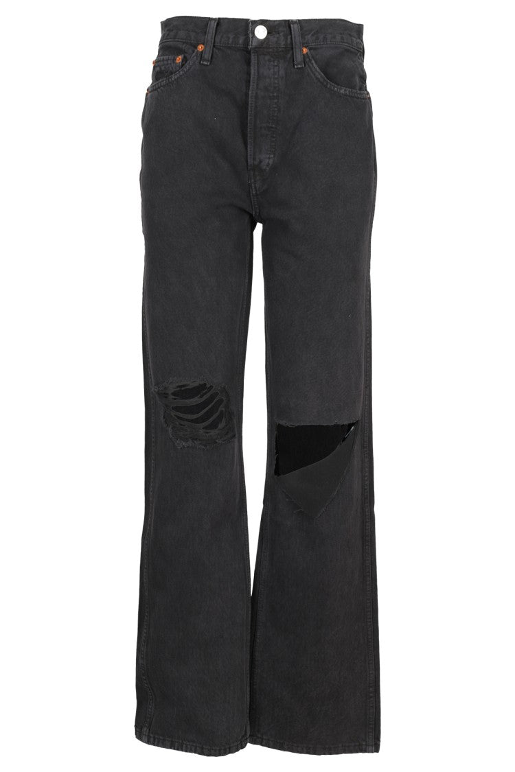 90S High Rise Loose Jeans