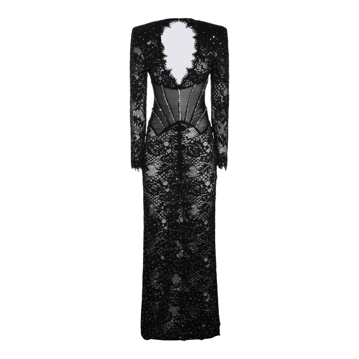 Floor-Length Evening Dress
