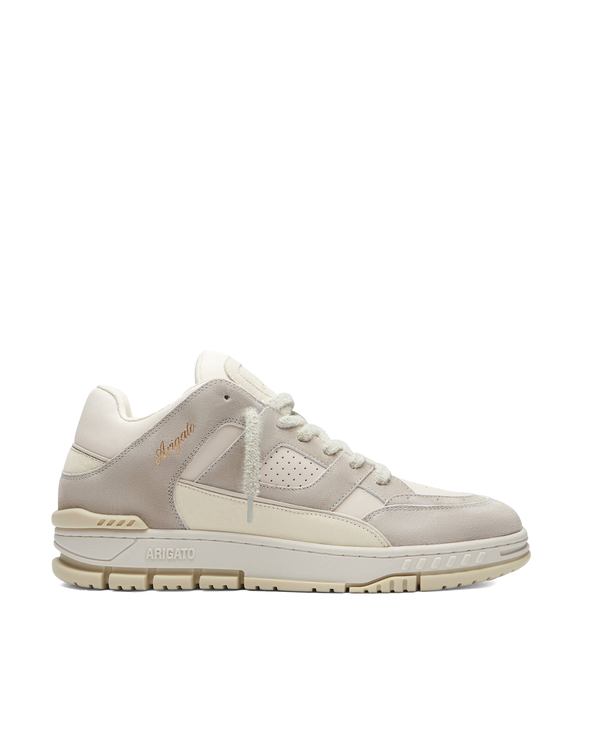 Off White Taupe Area Lo Sneakers