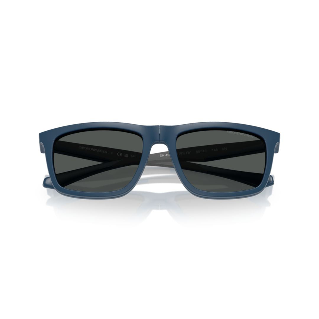 0ea4235 Rectangular Eyeglasses with Matte Black Frame