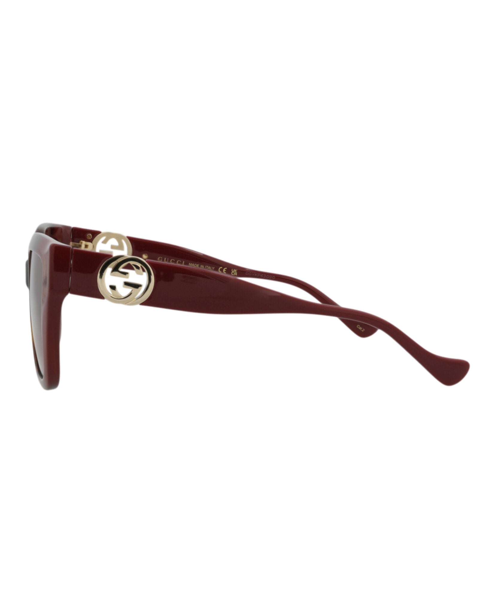 Square-Frame Injection Sunglasses