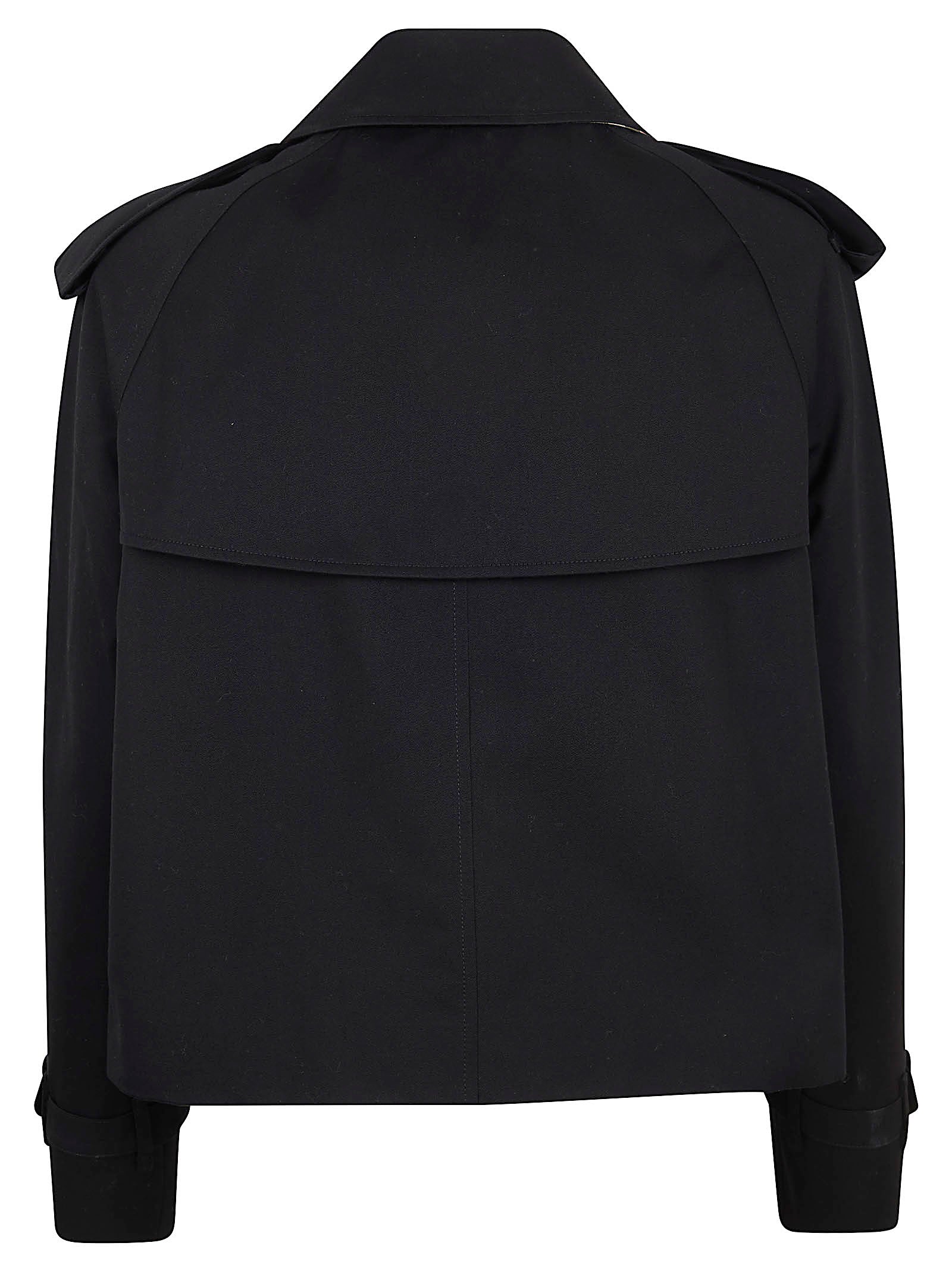 Cropped Double-Breasted Jacket