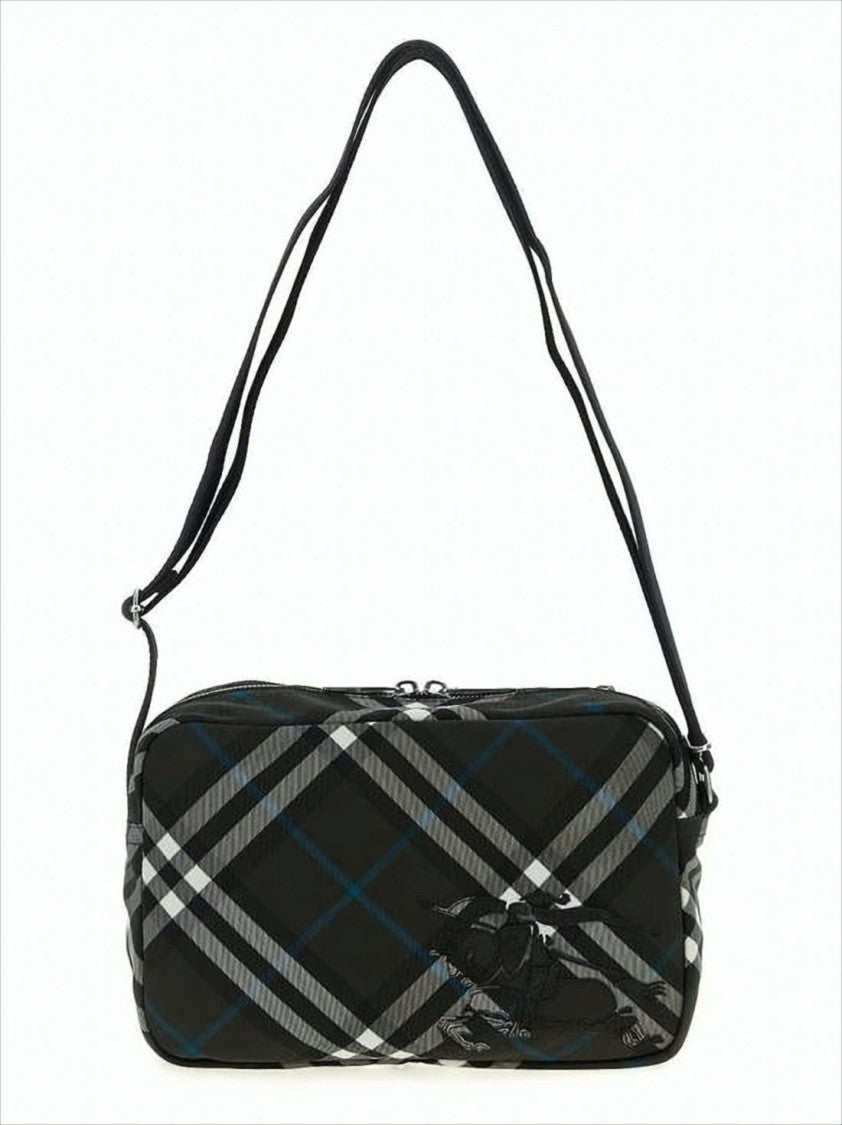 Rectangular Plaid Shoulder Bag