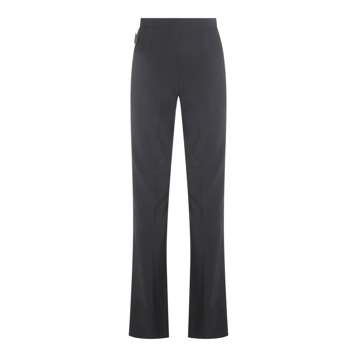 High-Waisted Tailored Trousers With Lateral Zip Fastening