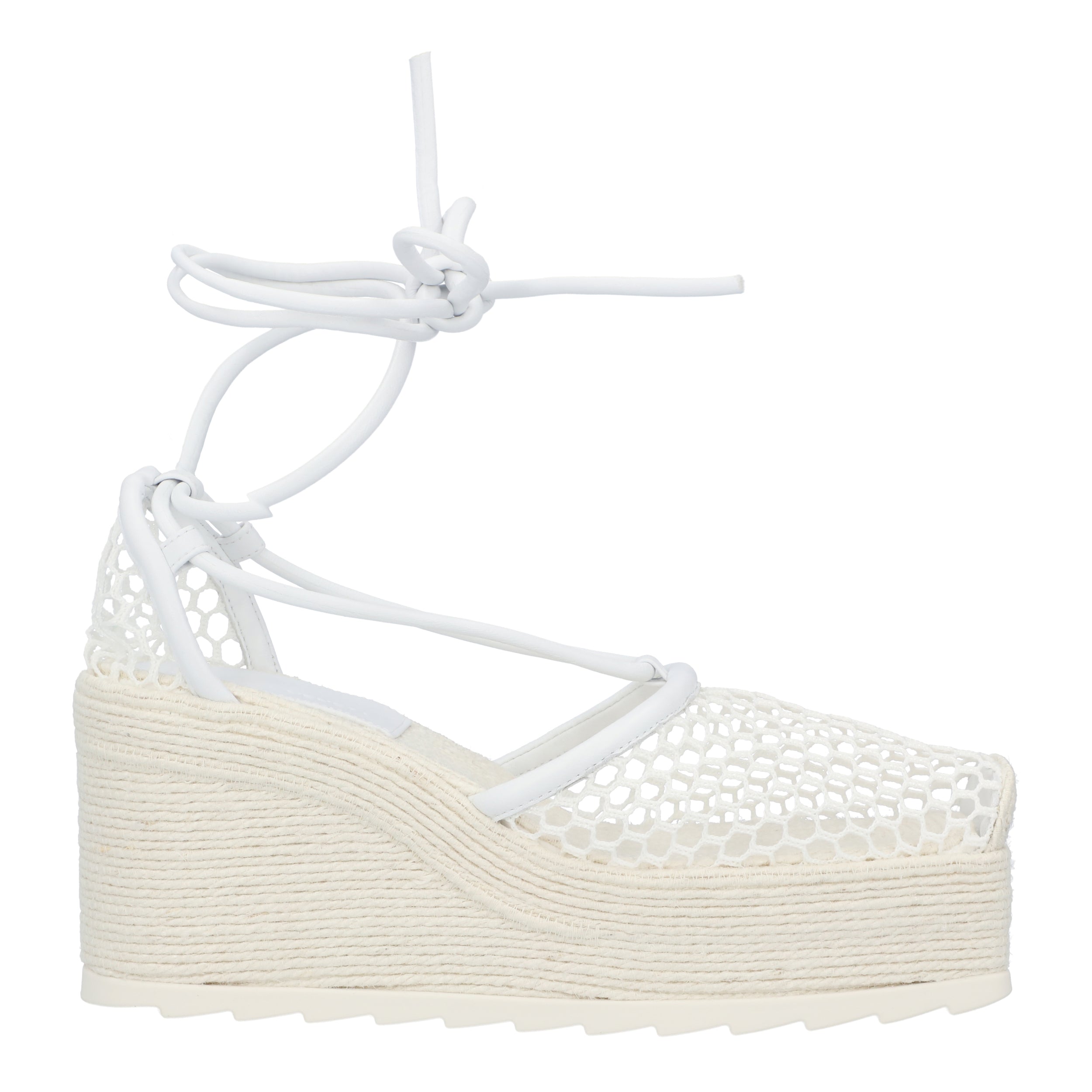 Stretch Espadrille Wedges