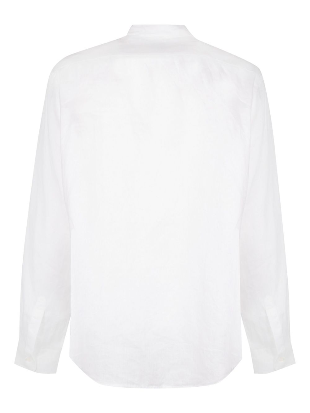 Mandarin Shirt In Light Linen