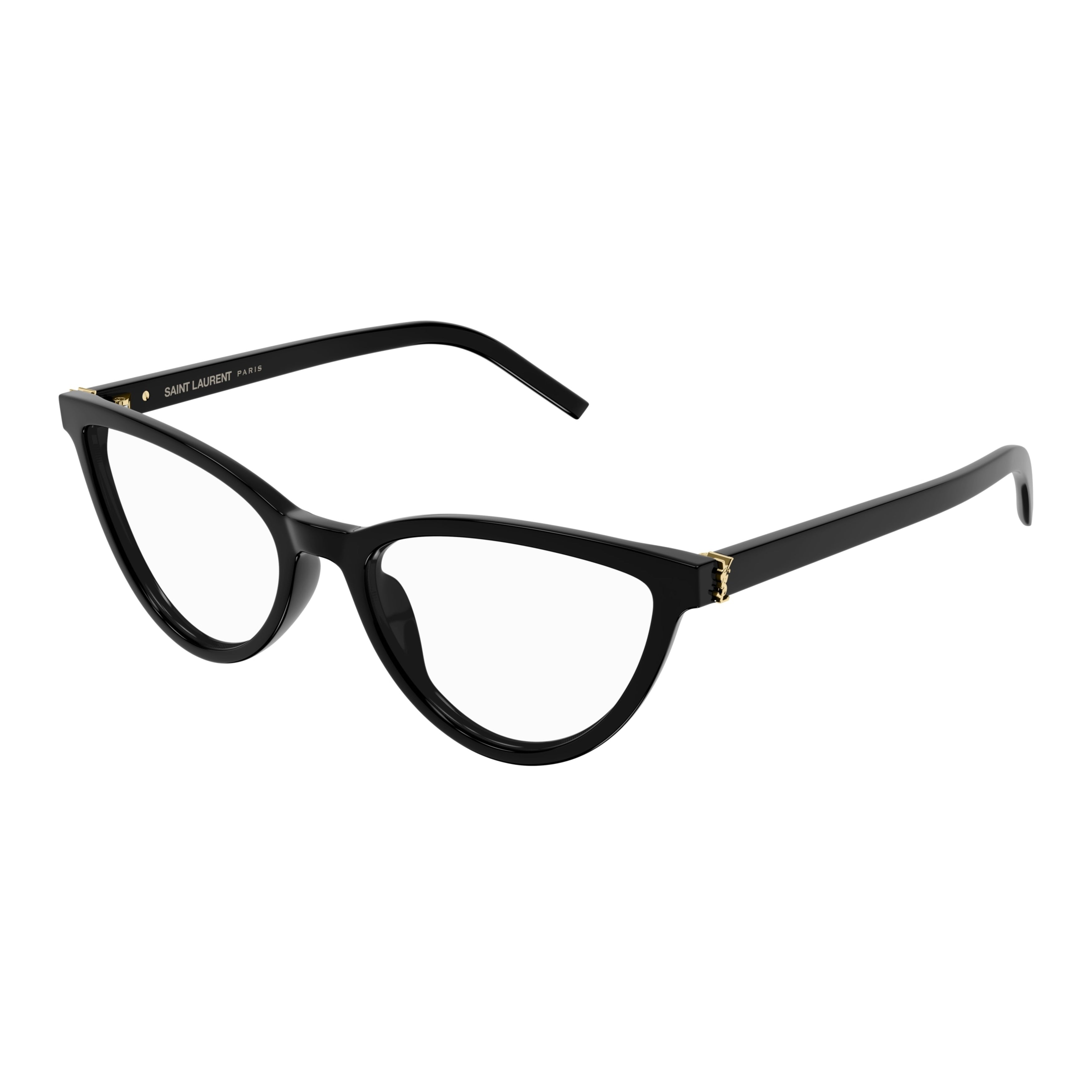Sl M138 Glossy Black Cat-Eye Sunglasses