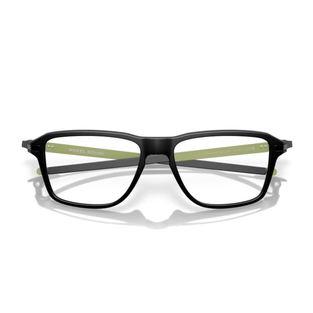Ox8166 - Wheel House Matte Black Square Oakley Ox8166 Eyeglasses