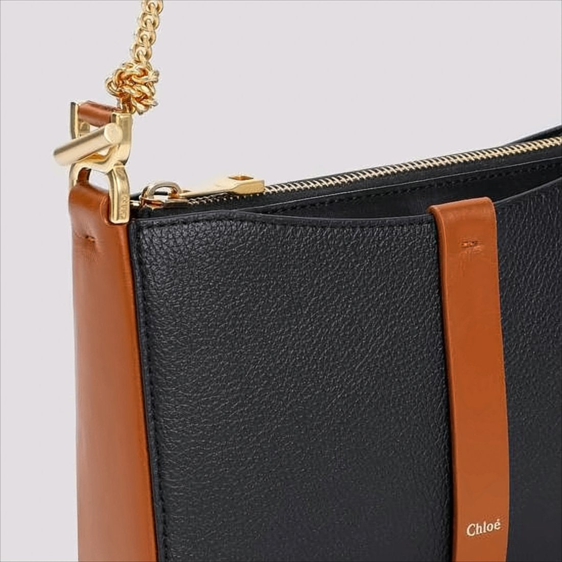 Textured Leather Crossbody Bag