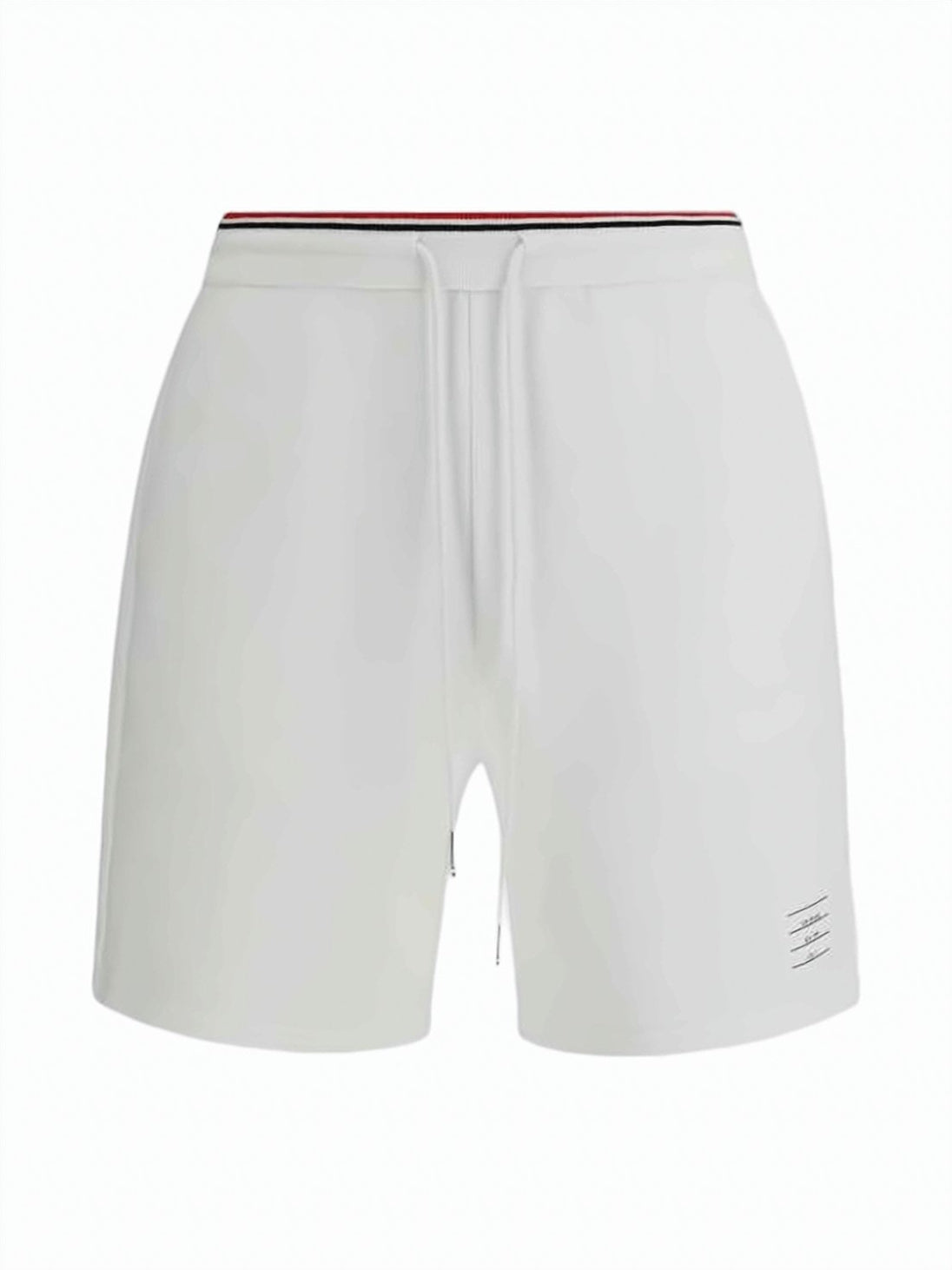 Mid-Thigh Shorts with Drawstring Waistband