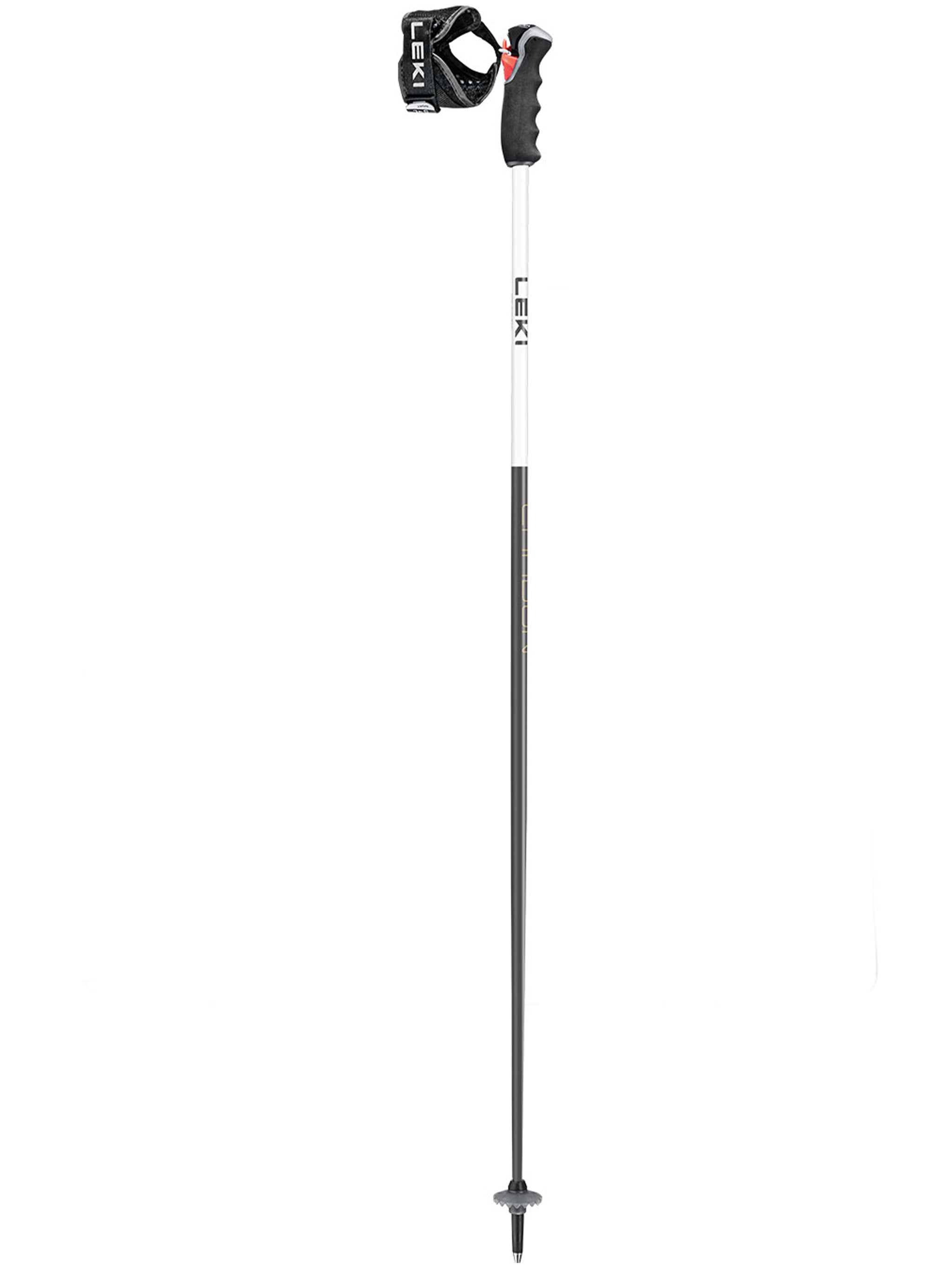 White/Black Carbon 14 3D W Trekking Pole
