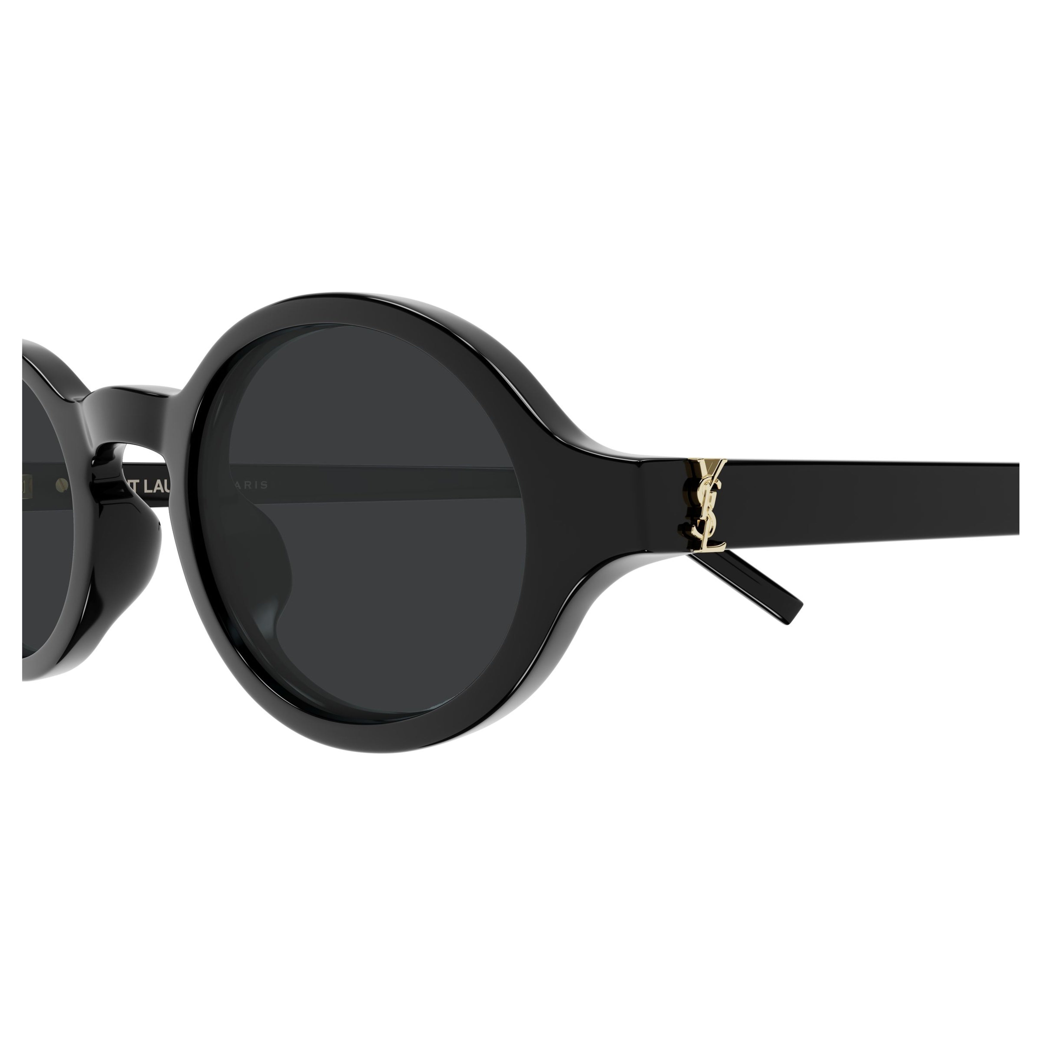 Rounded Frame Sunglasses With Gold-Tone Logo Detail