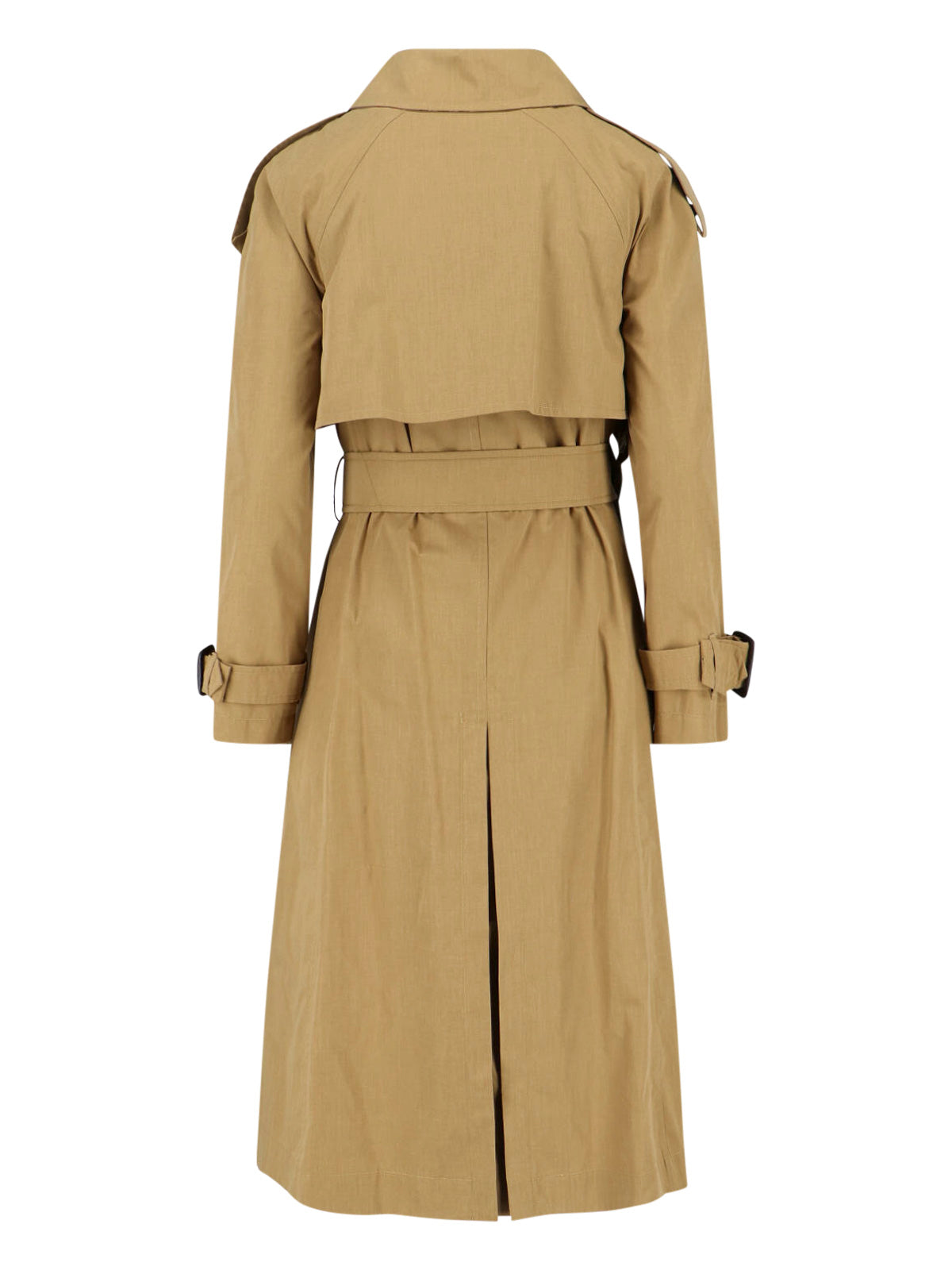 Structured Brown Jacket With Tailored Fit And Minimalist Design