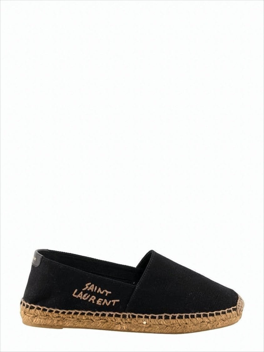 Slip-On Espadrille Sneakers with Jute-Wrapped Midsole