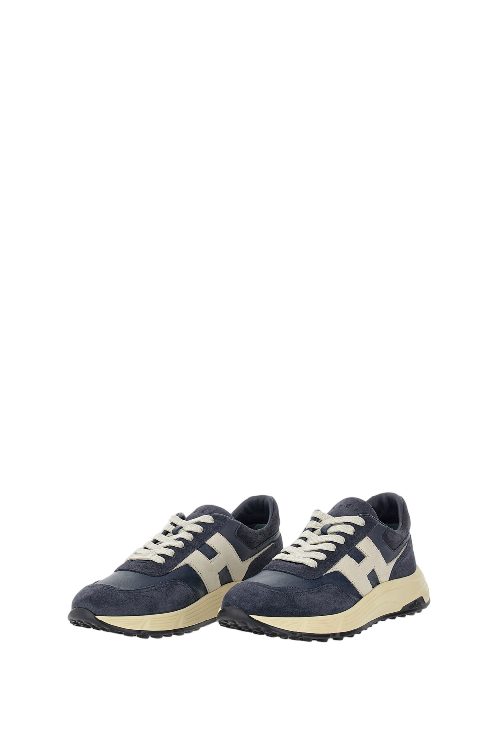 Low-Top Blue Sneakers