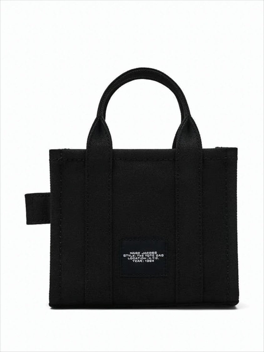 Compact Cotton Tote Bag with Carrying Options