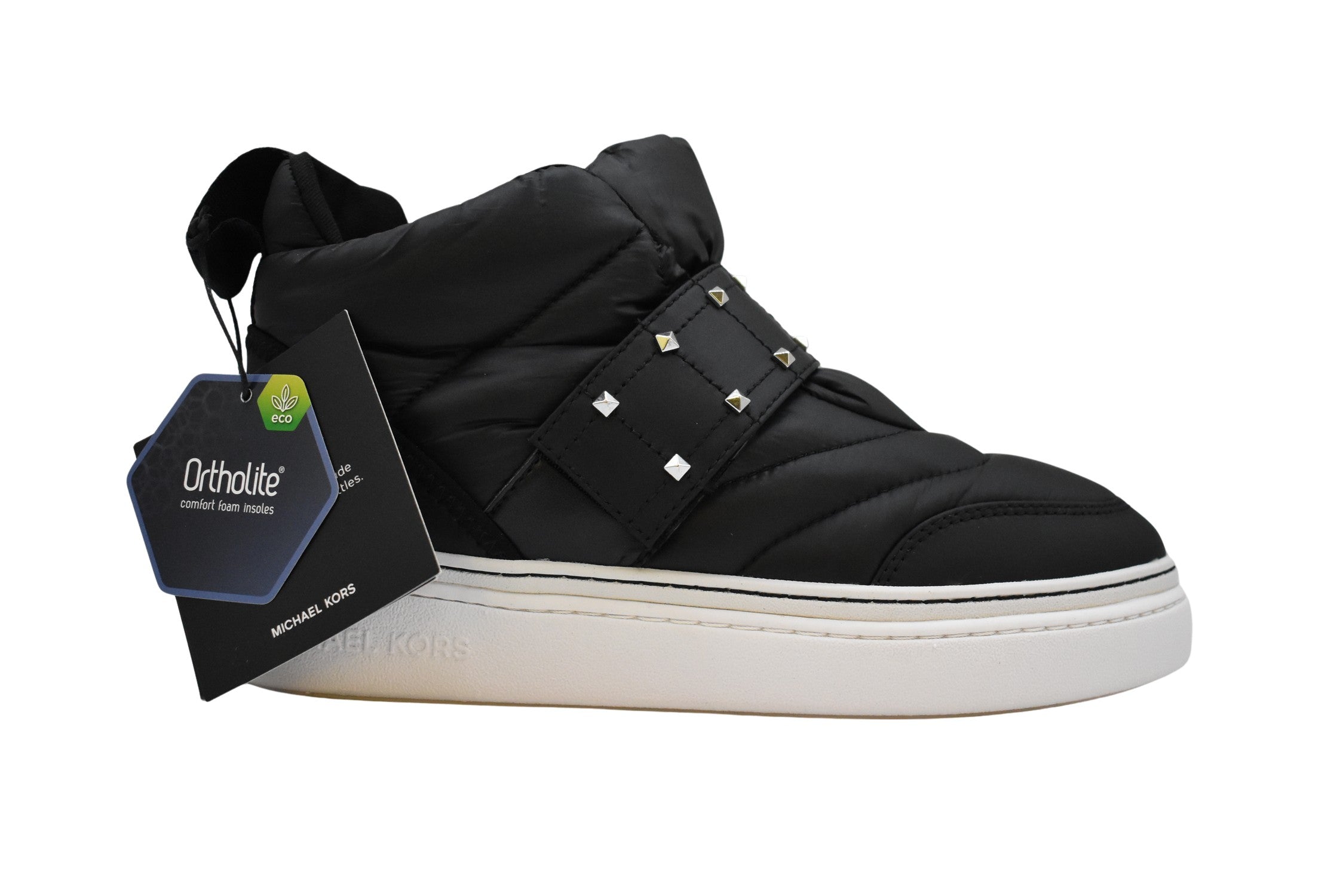 Padded High-Top Flat Sneakers