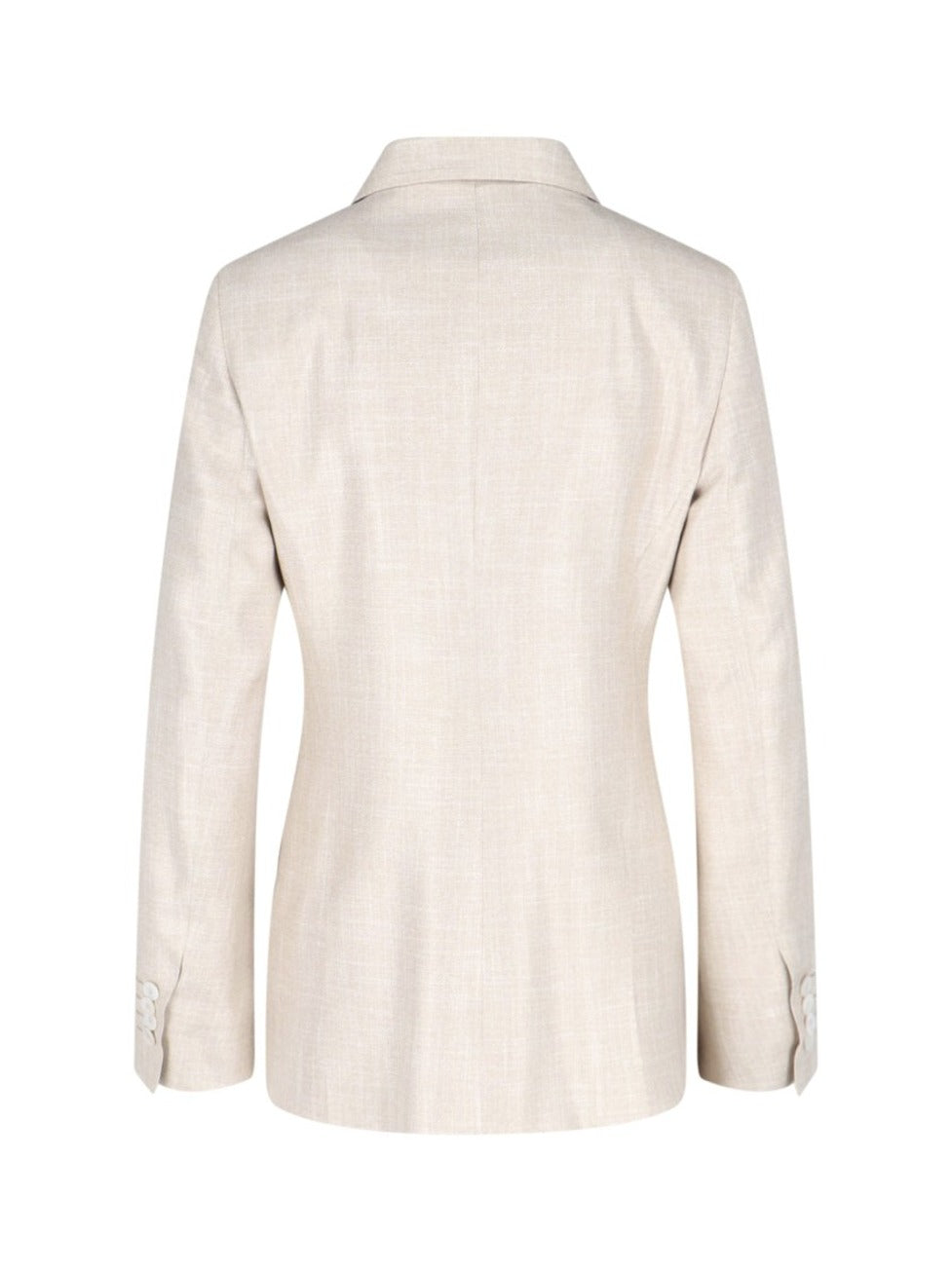 Double-Breasted Blazer - Beige