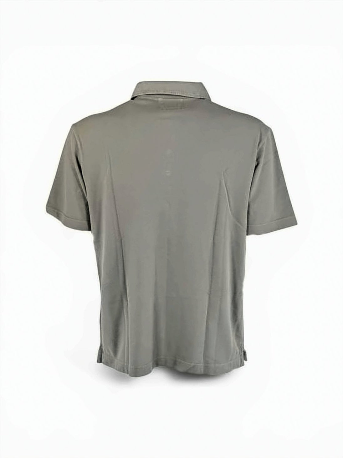 Short-Sleeved Polo Shirt with Classic Collar and Button Placket