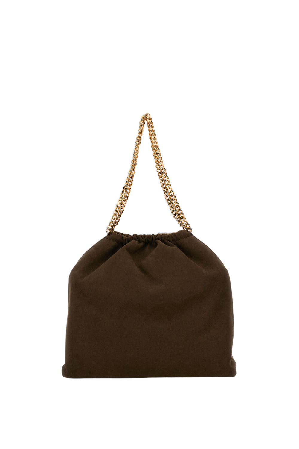 Medium Falabella Drawstring Suede Bag