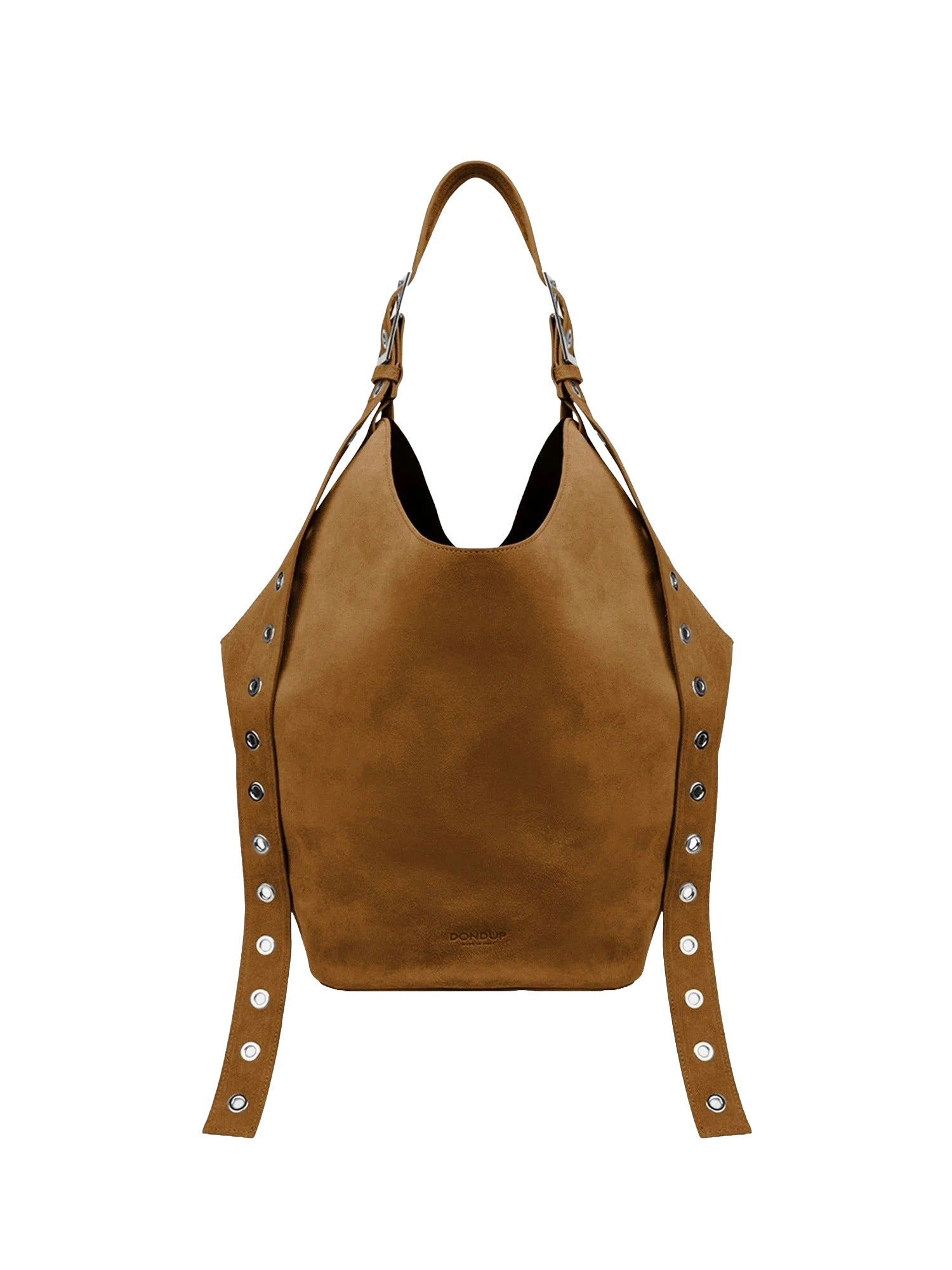 Brown Big Hobo Leather Bag
