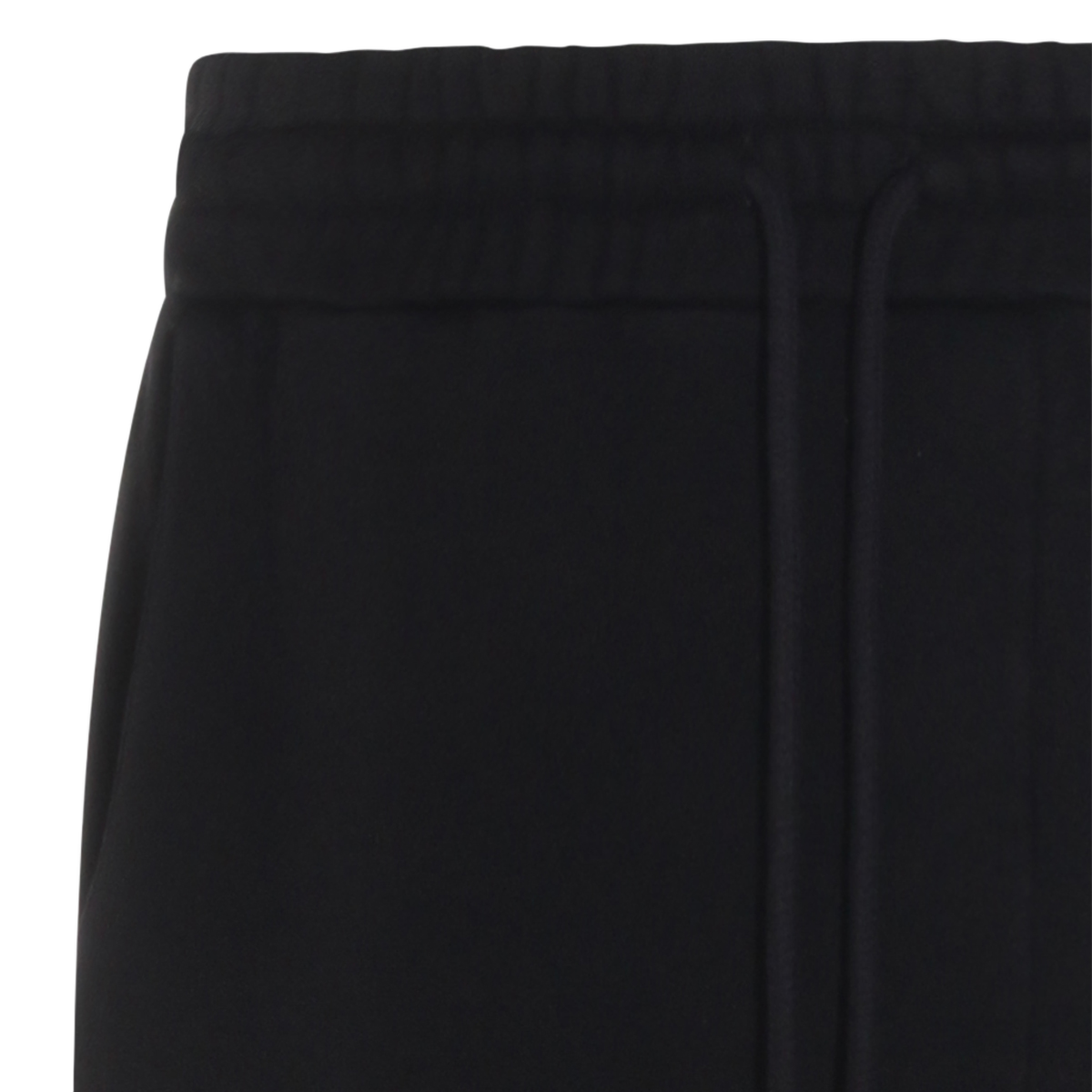 Relaxed Fit Black Trousers